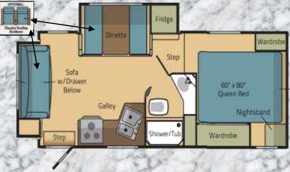 View 2018 Adventurer Eagle Cap 1160 complete specs and manufacturer brochures