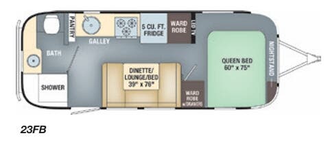 View 2018 Airstream International Serenity 23FB complete specs and manufacturer brochures