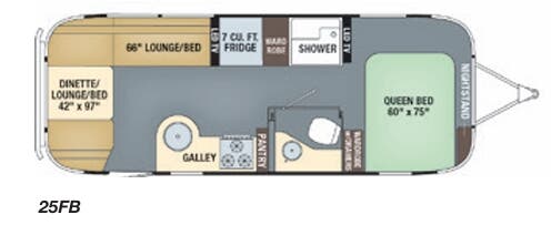 View 2018 Airstream International Serenity 25FB complete specs and manufacturer brochures