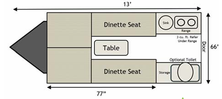 View 2018 Aliner Ascape A-Plus complete specs and manufacturer brochures