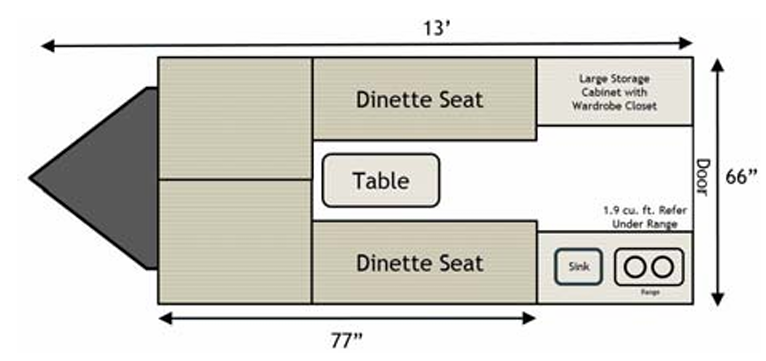 View 2018 Aliner Ascape Camp complete specs and manufacturer brochures