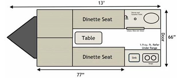 View 2018 Aliner Ascape ST complete specs and manufacturer brochures