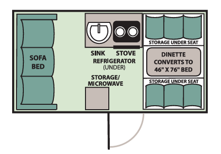 View 2018 Aliner Ranger 12 Base complete specs and manufacturer brochures