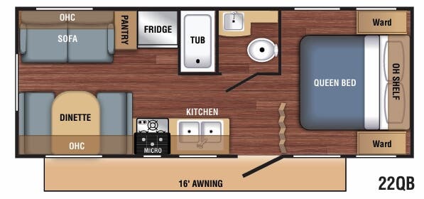 View 2018 Braxton Creek BX 22QB complete specs and manufacturer brochures