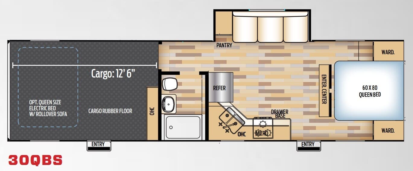 View 2018 Coachmen Adrenaline 30QBS complete specs and manufacturer brochures