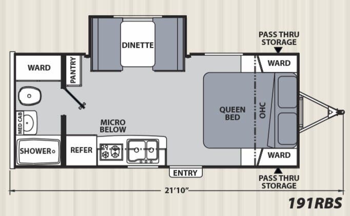 View 2018 Coachmen Apex Nano 191RBS complete specs and manufacturer brochures