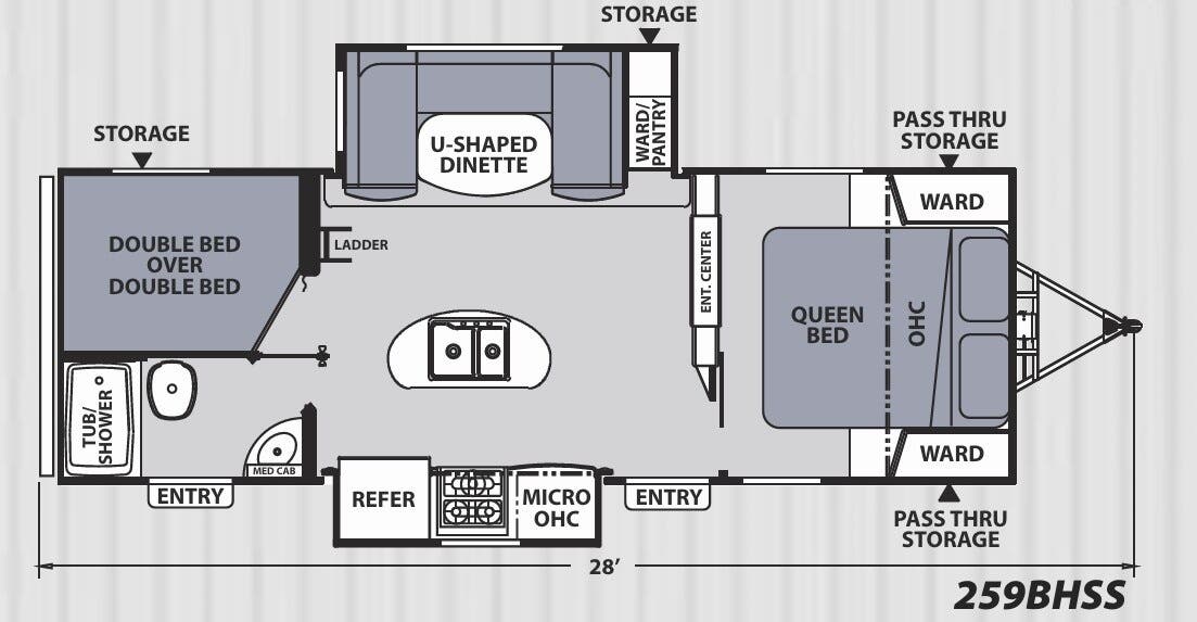 View 2018 Coachmen Apex Ultra-Lite 259BHSS complete specs and manufacturer brochures