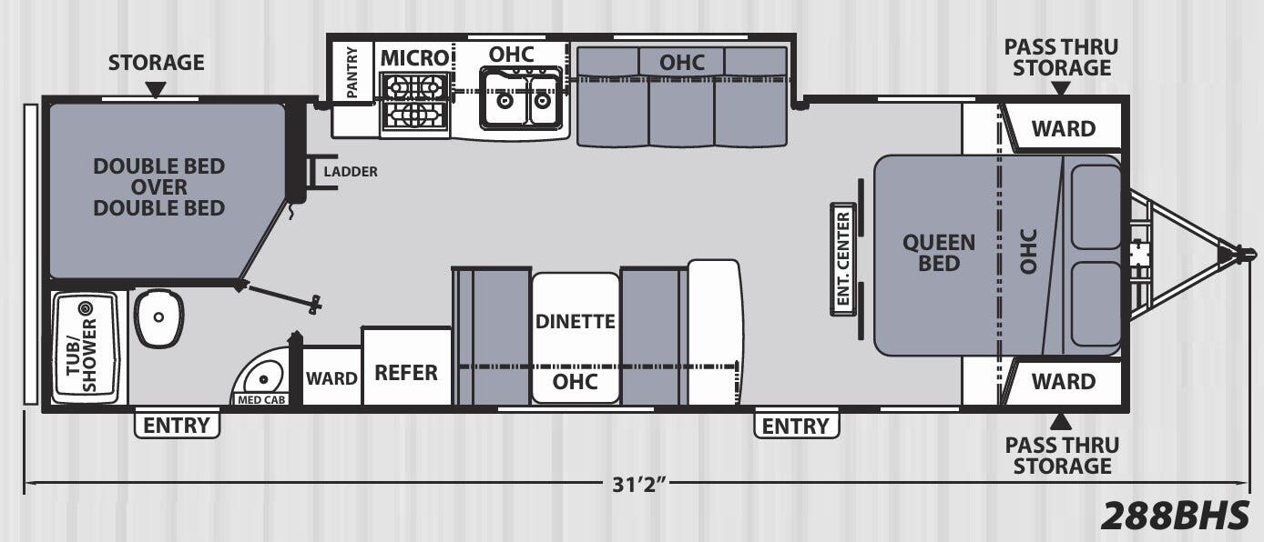 View 2018 Coachmen Apex Ultra-Lite 288BHS complete specs and manufacturer brochures