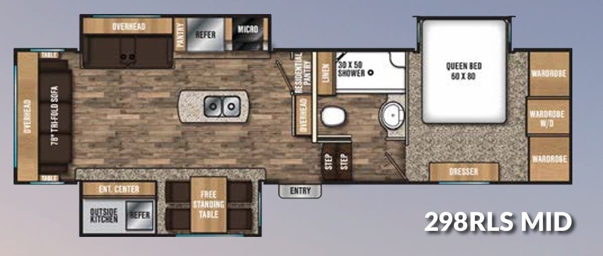 View 2018 Coachmen Chaparral 298RLS complete specs and manufacturer brochures