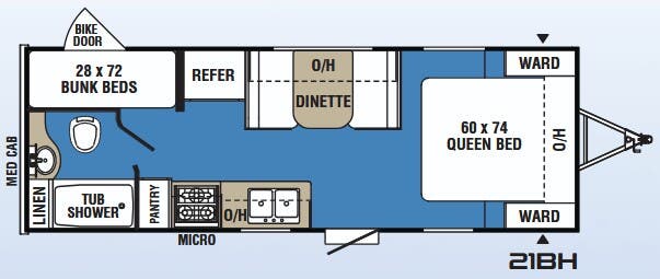 View 2018 Coachmen Clipper 21BH complete specs and manufacturer brochures