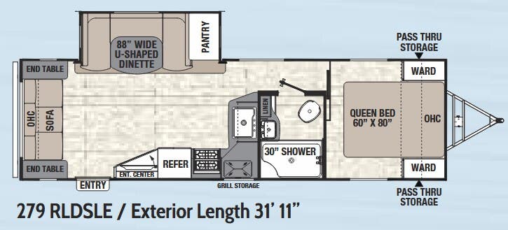 View 2018 Coachmen Freedom Express Liberty Edition 279 RLDSLE complete specs and manufacturer brochures
