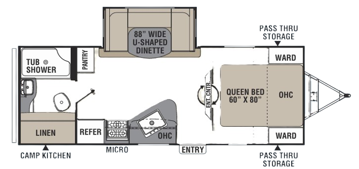 View 2018 Coachmen Freedom Express Maple Leaf Edition 231 RBDSLE complete specs and manufacturer brochures