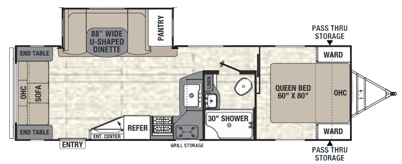 View 2018 Coachmen Freedom Express Maple Leaf Edition 279 RLDSLE complete specs and manufacturer brochures