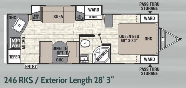View 2018 Coachmen Freedom Express Ultra Lite 246 RKS complete specs and manufacturer brochures