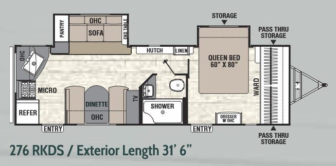 View 2018 Coachmen Freedom Express Ultra Lite 276 RKDS complete specs and manufacturer brochures