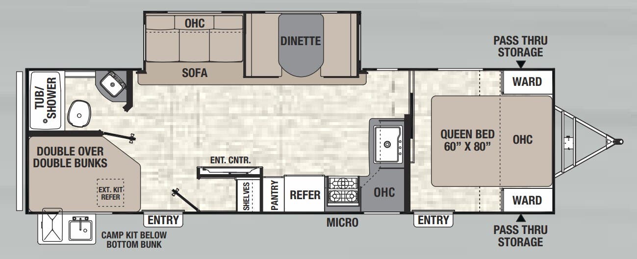 View 2018 Coachmen Freedom Express Ultra Lite 287 BHDS complete specs and manufacturer brochures