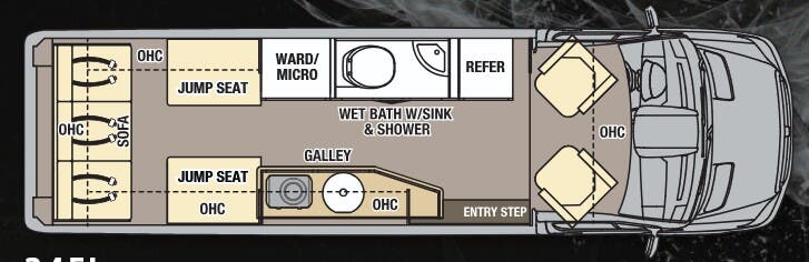 View 2018 Coachmen Galleria 24FL complete specs and manufacturer brochures