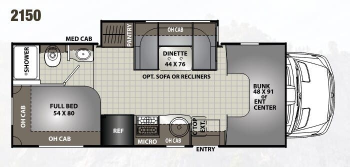 View 2018 Coachmen Prism 2150 complete specs and manufacturer brochures