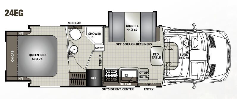 View 2018 Coachmen Prism Elite 24EG complete specs and manufacturer brochures