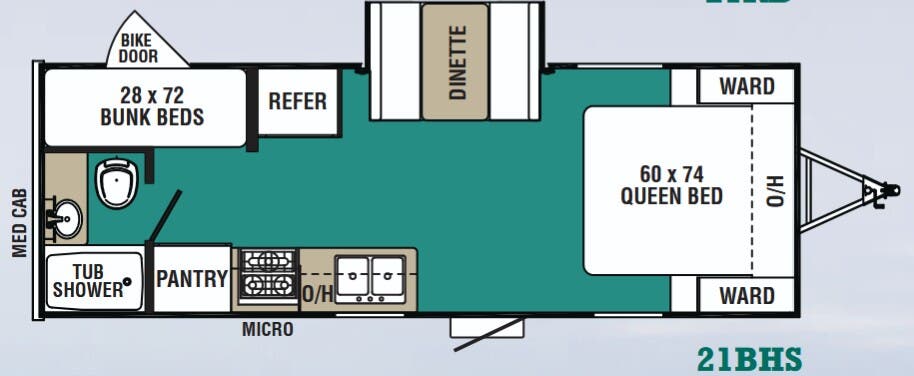 View 2018 Forest River Viking 21BHS complete specs and manufacturer brochures