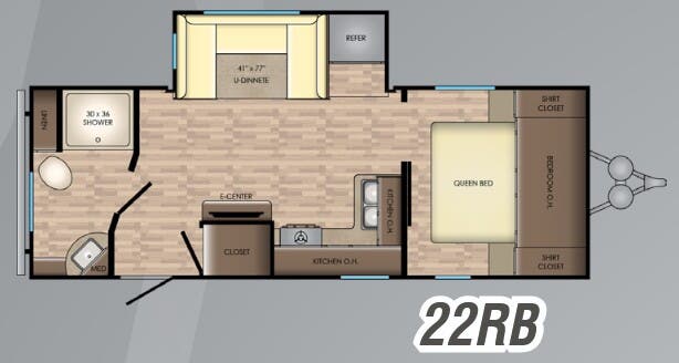 View 2018 CrossRoads Volante VL-22RB complete specs and manufacturer brochures