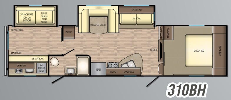 View 2018 CrossRoads Volante VL-310BH complete specs and manufacturer brochures