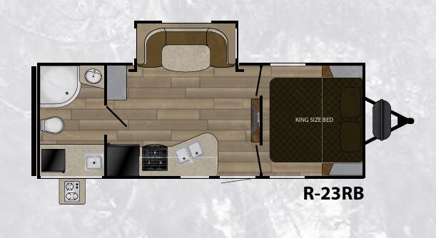 View 2018 Cruiser RV Radiance 23RB complete specs and manufacturer brochures