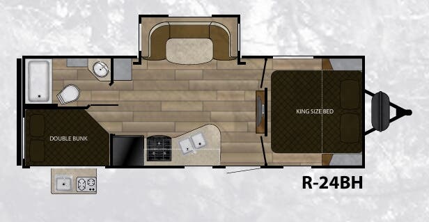 View 2018 Cruiser RV Radiance 24BH complete specs and manufacturer brochures