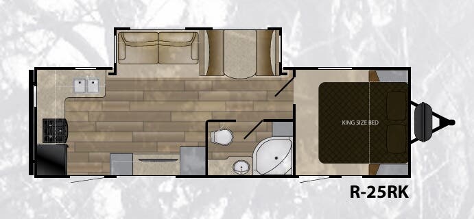 View 2018 Cruiser RV Radiance 25RK complete specs and manufacturer brochures