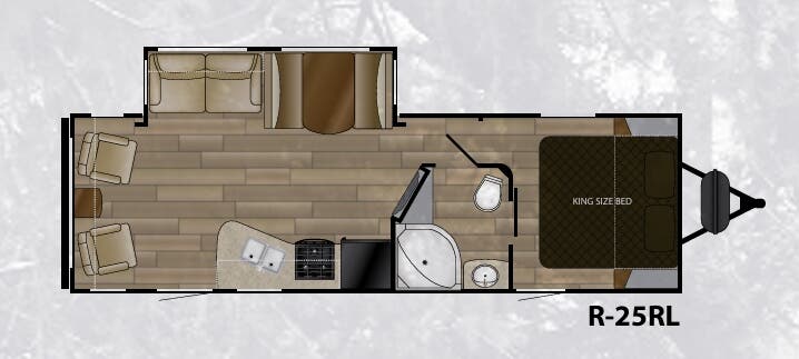 View 2018 Cruiser RV Radiance 25RL complete specs and manufacturer brochures