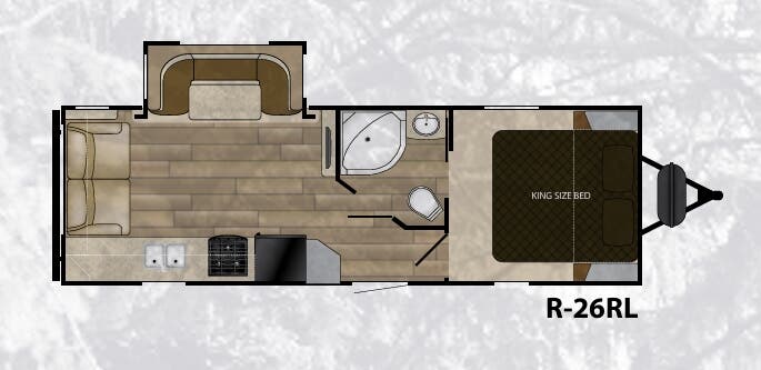 View 2018 Cruiser RV Radiance 26RL complete specs and manufacturer brochures