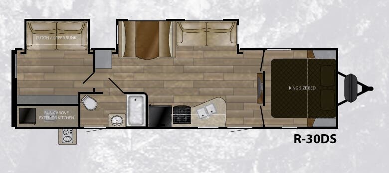 View 2018 Cruiser RV Radiance 30DS complete specs and manufacturer brochures