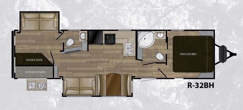 View 2018 Cruiser RV Radiance 32BH complete specs and manufacturer brochures