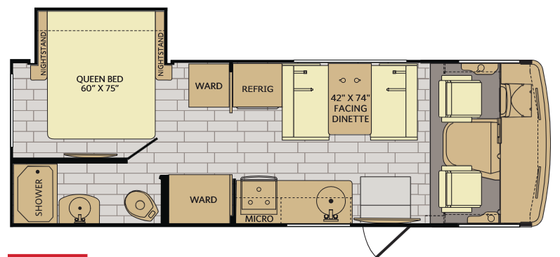 View 2018 Fleetwood Axon 25S complete specs and manufacturer brochures
