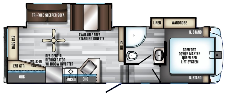 View 2018 Forest River Cherokee Arctic Wolf 255DRL4 complete specs and manufacturer brochures
