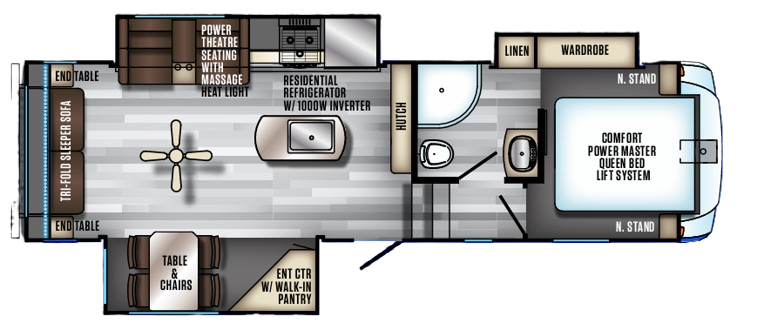 View 2018 Forest River Cherokee Arctic Wolf 285DRL4 complete specs and manufacturer brochures