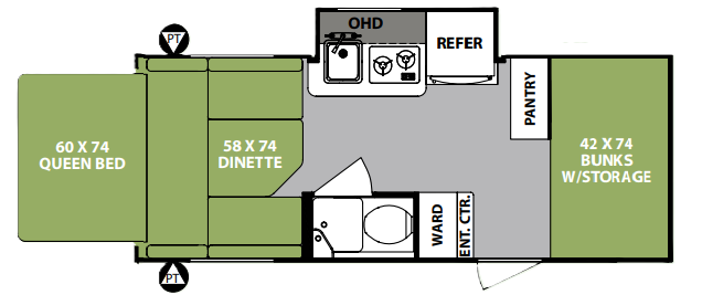 View 2018 Forest River R-Pod RP-176T complete specs and manufacturer brochures