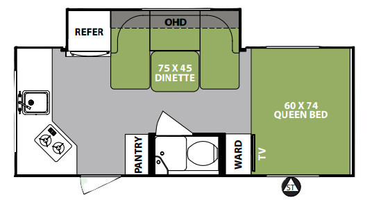 View 2018 Forest River R-Pod RP-179 complete specs and manufacturer brochures