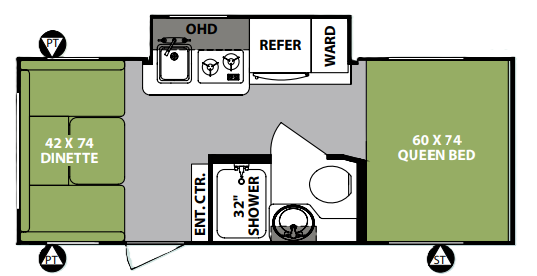 View 2018 Forest River R-Pod RP-190 complete specs and manufacturer brochures