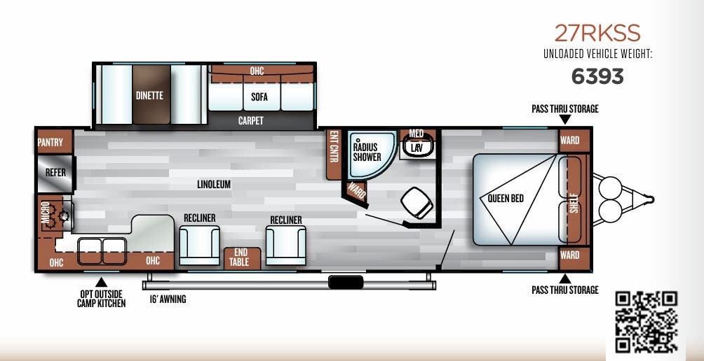 View 2018 Forest River Salem 27RKSS complete specs and manufacturer brochures