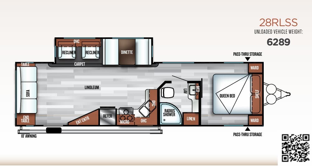 View 2018 Forest River Salem 28RLSS complete specs and manufacturer brochures
