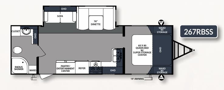 View 2018 Forest River Surveyor 267RBSS complete specs and manufacturer brochures