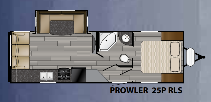 View 2018 Heartland Prowler 25P RLS complete specs and manufacturer brochures