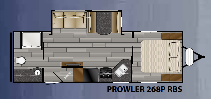 View 2018 Heartland Prowler 268P RBS complete specs and manufacturer brochures