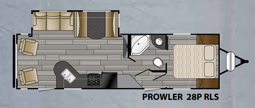 View 2018 Heartland Prowler 28P RLS complete specs and manufacturer brochures