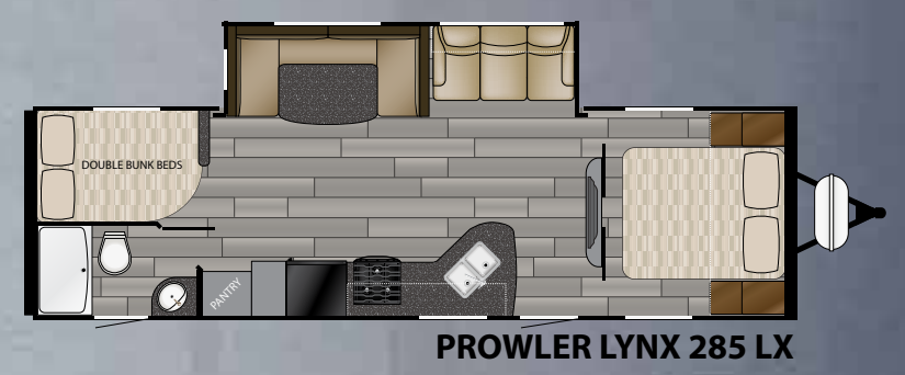 View 2018 Heartland Prowler Lynx 285LX complete specs and manufacturer brochures