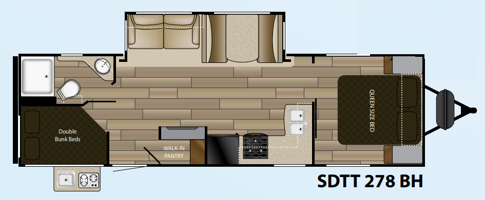 View 2018 Heartland Sundance 278BH complete specs and manufacturer brochures