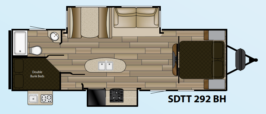 View 2018 Heartland Sundance 292BH complete specs and manufacturer brochures