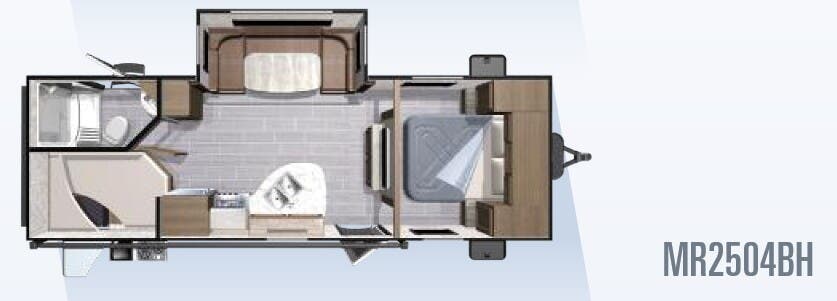 View 2018 Highland Ridge Mesa Ridge Lite MR2504BH complete specs and manufacturer brochures