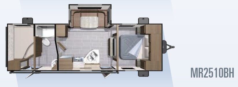 View 2018 Highland Ridge Mesa Ridge Lite MR2510BH complete specs and manufacturer brochures